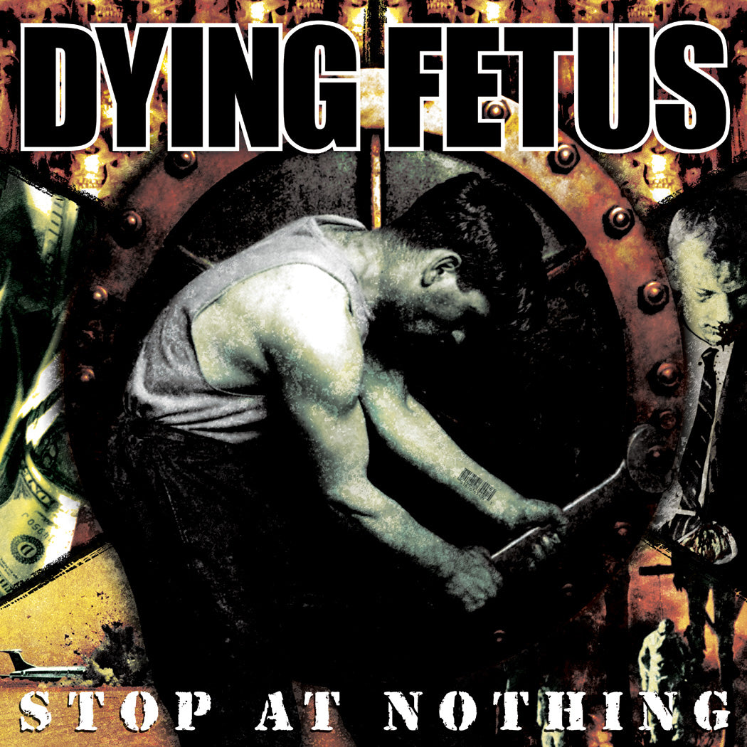 mm Relapse Dying Fetus Stop at Nothing Shirt Small