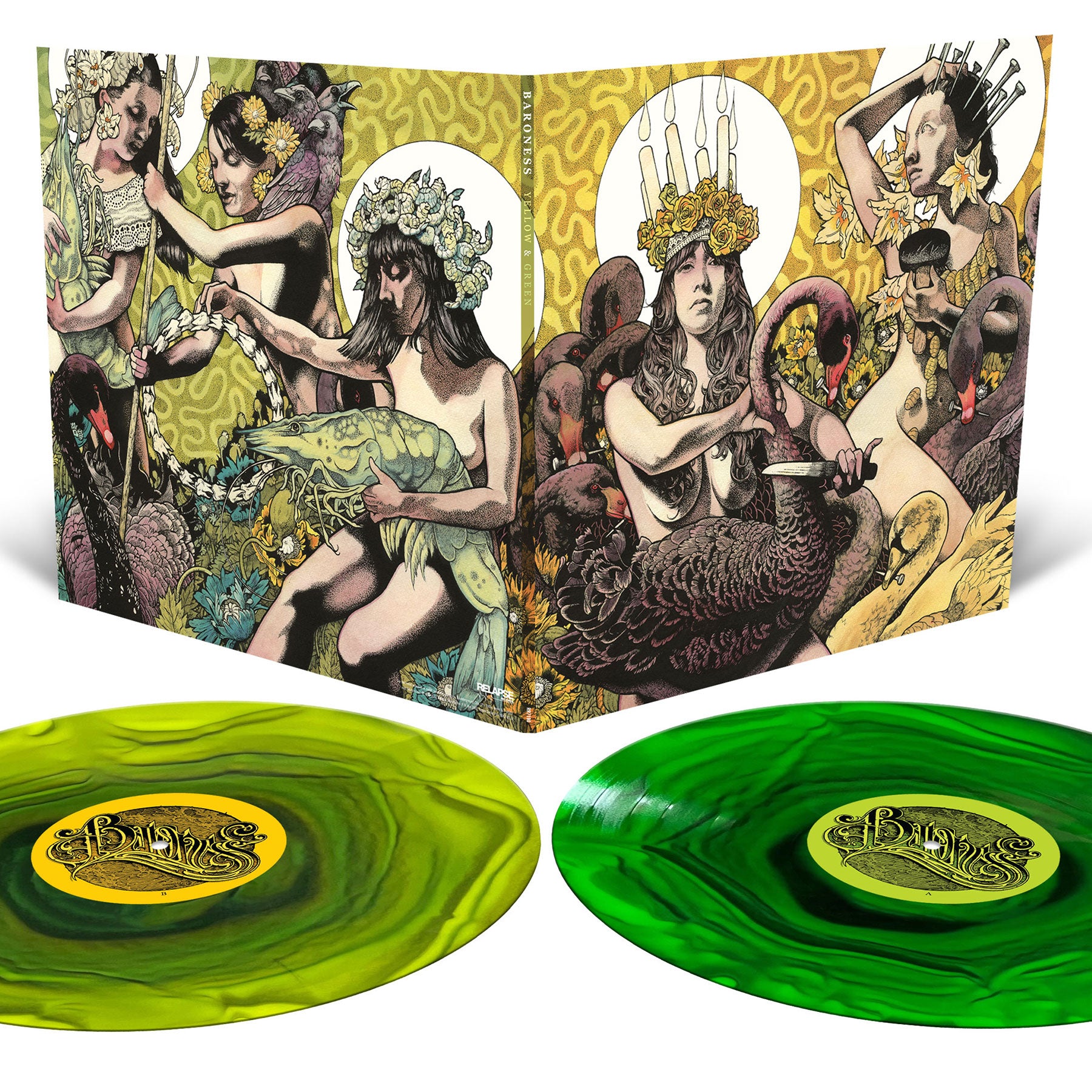 Baroness "Yellow & Green" 2x12"