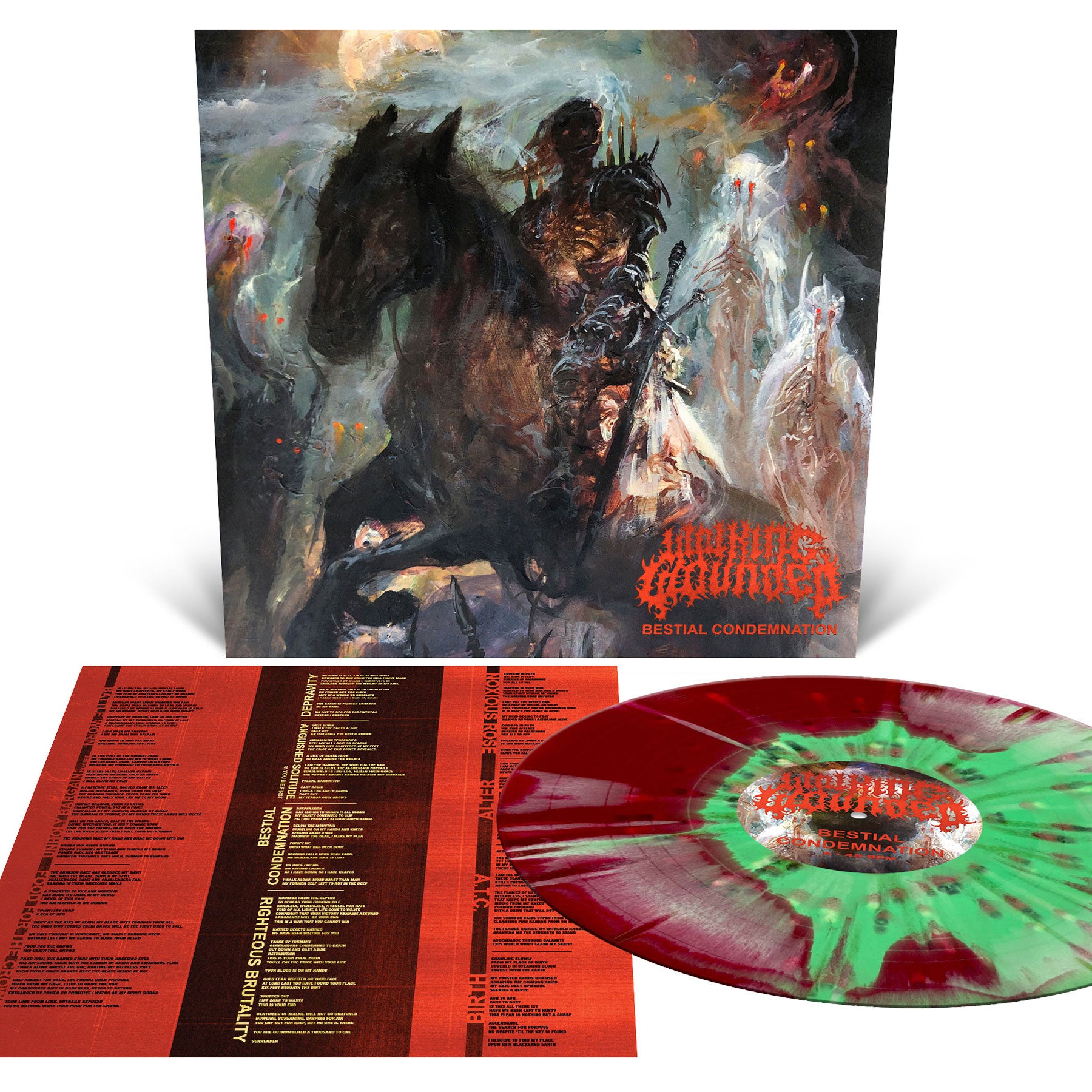 Walking Wounded "Bestial Condemnation" 12"