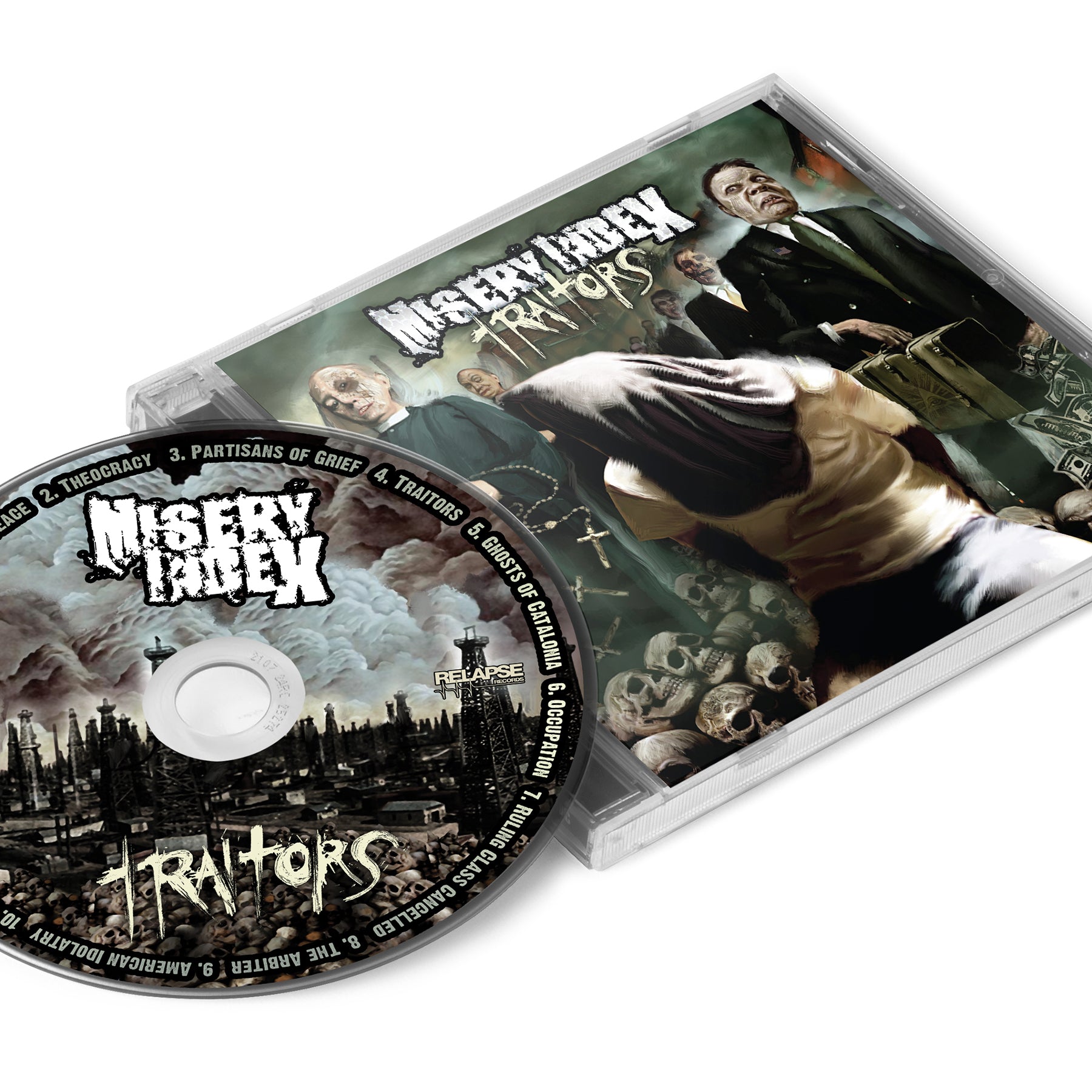 Misery Index "Traitors" CD