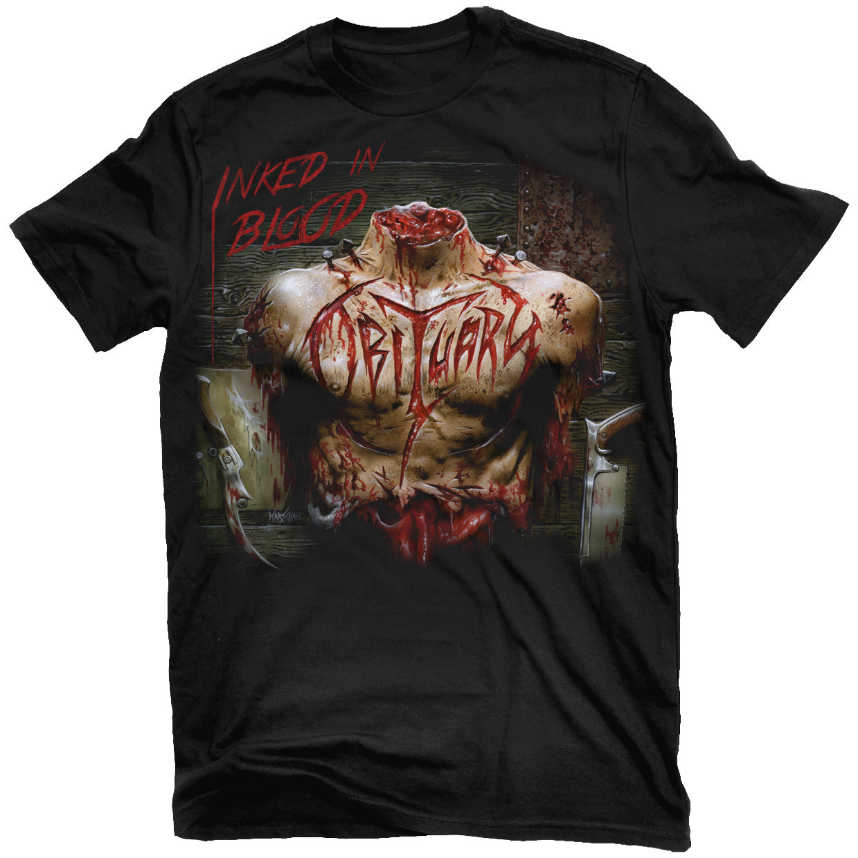 Obituary "Inked In Blood" T-Shirt