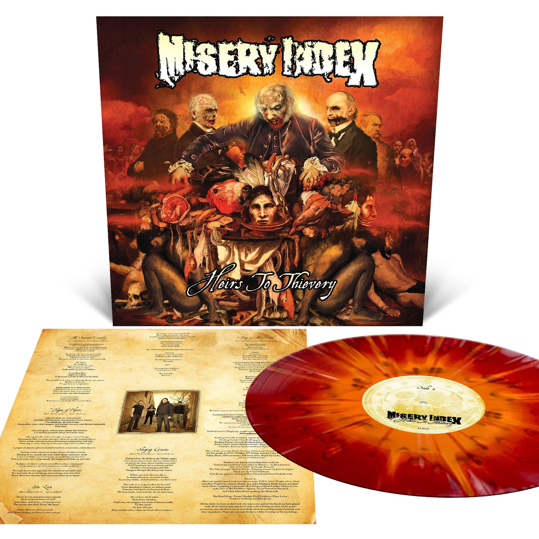 Misery Index "Heirs To Thievery" 12"