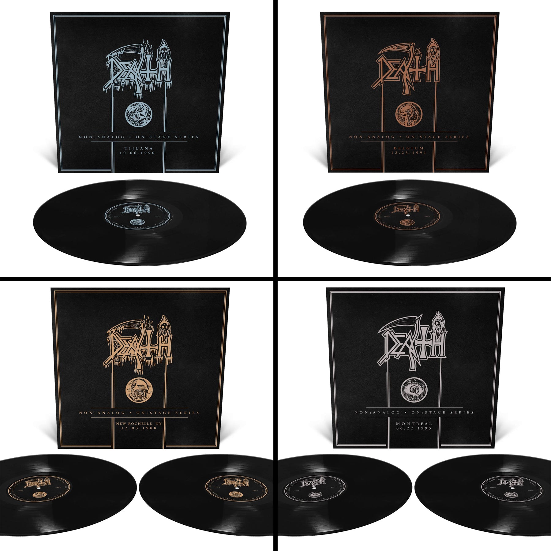 Death "Non:Analog - On:Stage Series LP Set" Bundle