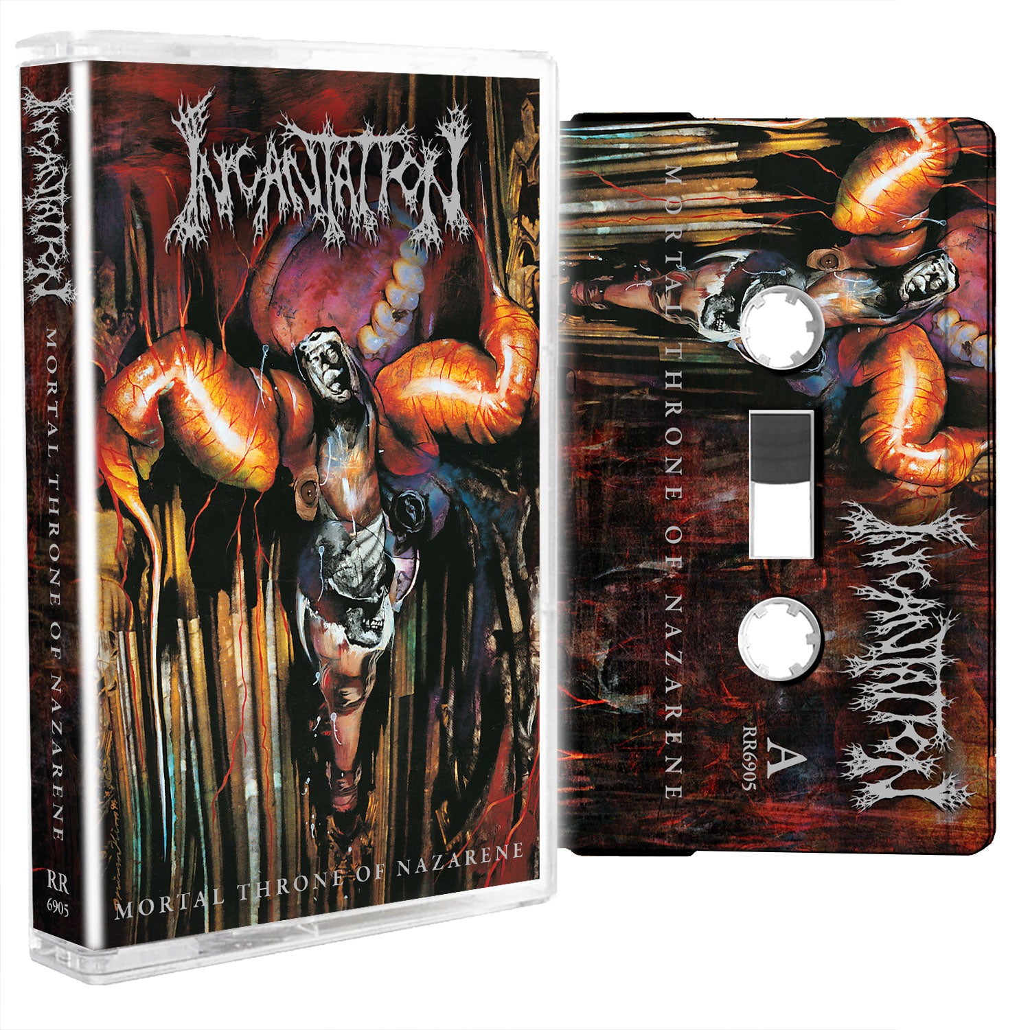 Incantation "Mortal Throne Of Nazarene" Cassette